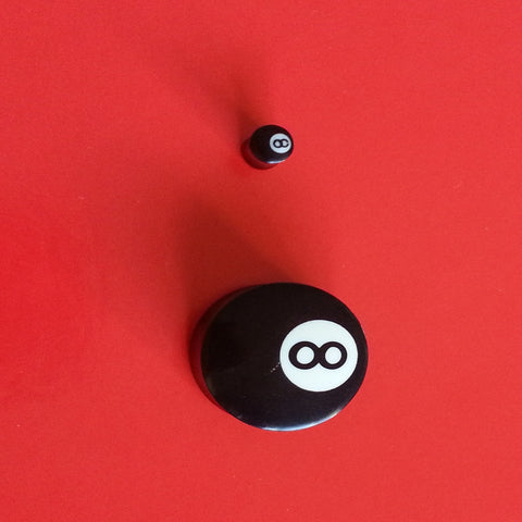 natural horn lucky 8 ball plugs