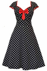 Isabella Polka Dot Dress by Lady Vintage