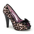 Bettie Cheetah 12 Platforms by Pinup Couture