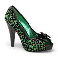 Bettie Cheetah 12 Platforms by Pinup Couture