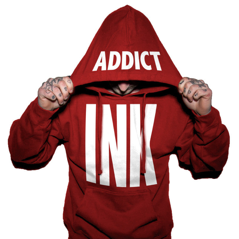 Big Ink Pull Over Hoodie by InkAddict
