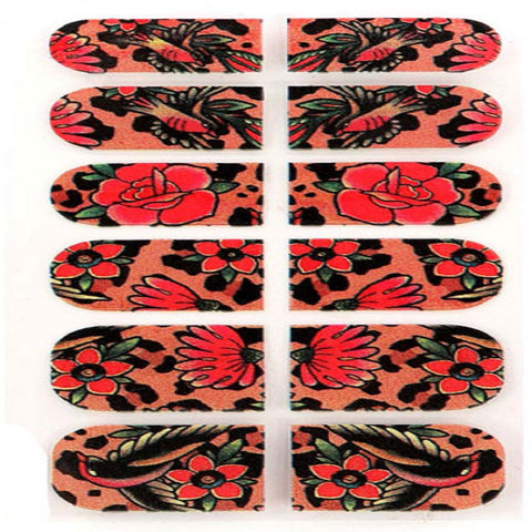 Lounge Leopard Nail Stickers by Iron Fist