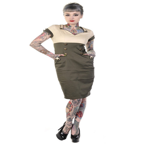 Marnie Wiggle Dress by Banned