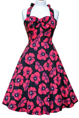 Poppy Halterneck Dress by Lady Vintage