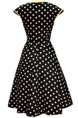 Isabella Polka Dot Dress by Lady Vintage