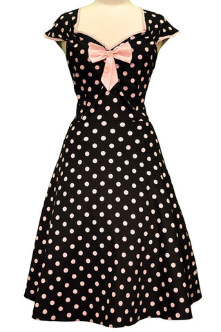 Isabella Polka Dot Dress by Lady Vintage