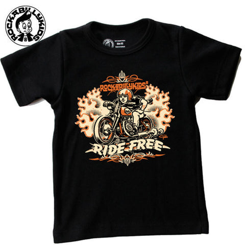 Ride Free Tee by RockabillyKids