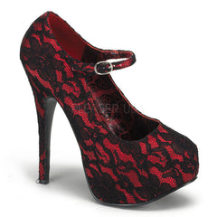 Teeze 07 Lace Platforms by Bordello