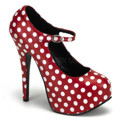 Teeze 08 Polka Dot Platforms by Bordello