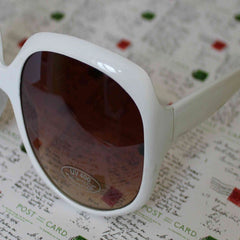 Blanche White Sunglasses