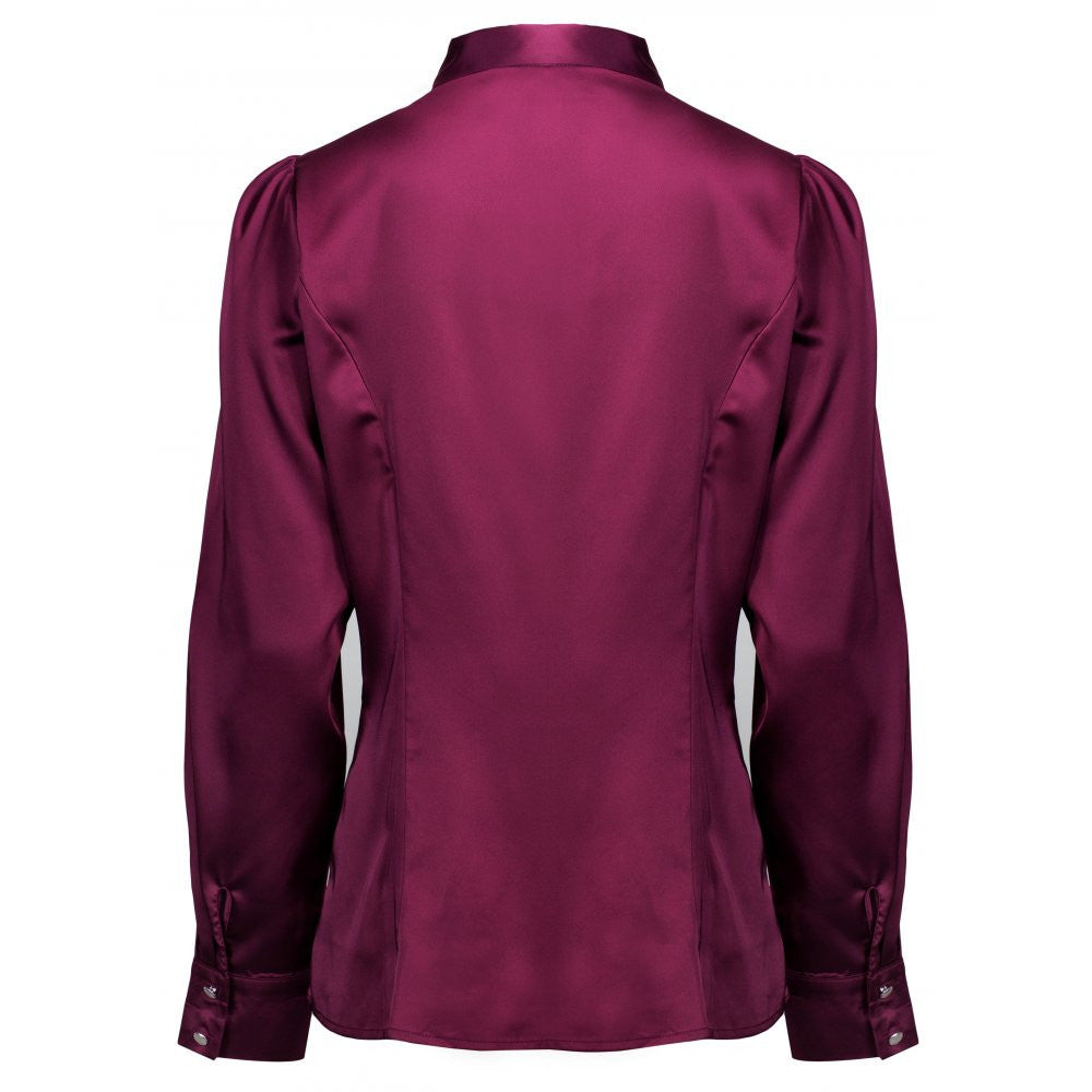 "Bernadette" Pussy Bow Blouse by Lindy Bop