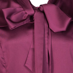 "Bernadette" Pussy Bow Blouse by Lindy Bop