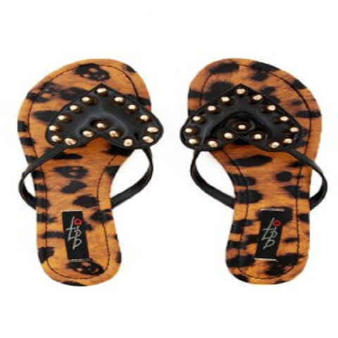 Change Your Spots Flat Sandals by Iron Fist