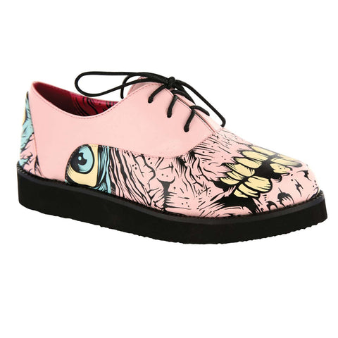 pink iron fist grave dancer creepers