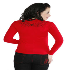 Jo Spider Web Cardigan by Collectif