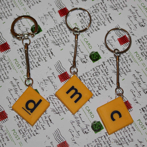 scrabble keyrings