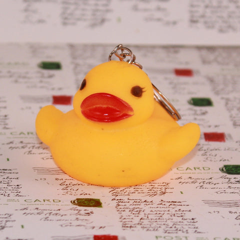 rubber duck keyring