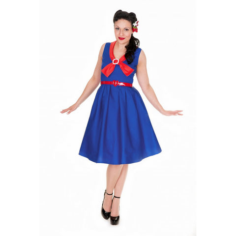 Paige Flared Dress by Lindy Bop