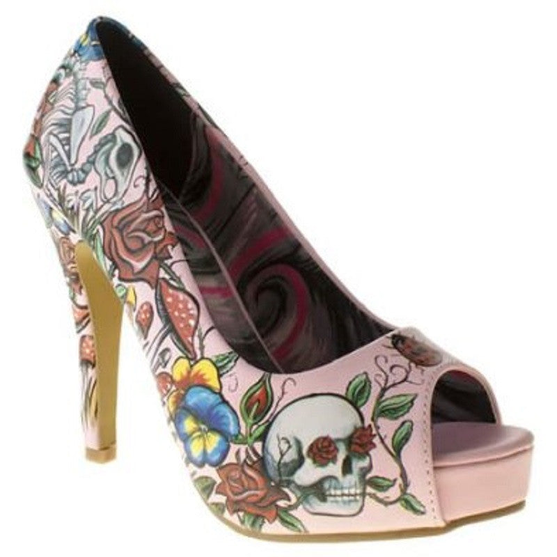 Pretty Fierce Peep Toe Platforms by Iron Fist