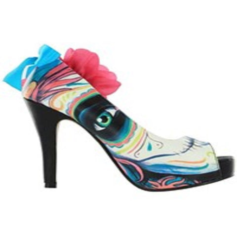 Ship Wrecker Peep Toe Platforms by Iron Fist