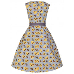 Stephanie Flared Dress by Lindy Bop