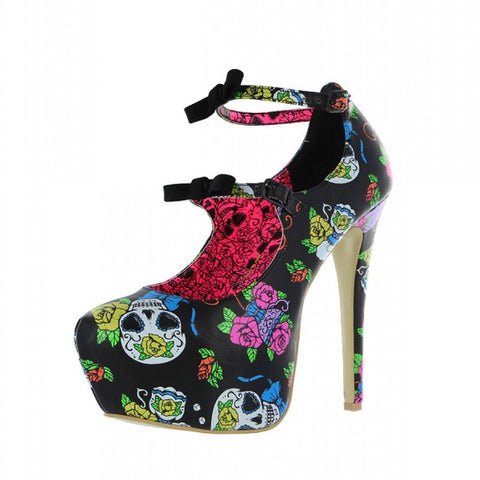 Sweet Tooth Strappy Super Platforms by Iron Fist