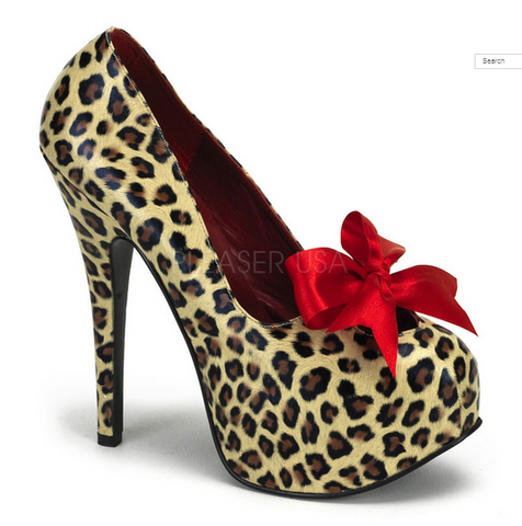 Cheetah Teeze 12 Platforms by Bordello