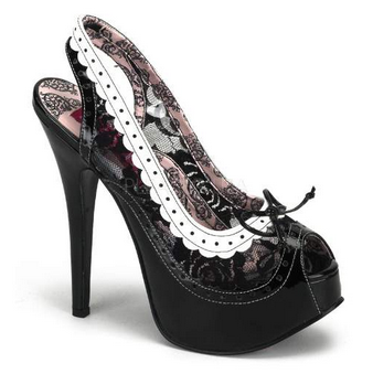 Black Teeze 17 Platforms by Bordello