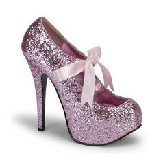 Teeze 10 Glitter Platforms by Bordello