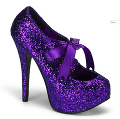 Teeze 10 Glitter Platforms by Bordello