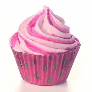 Very Berry Cherry Mini Cupcake Bath Bomb by Miss Patisserie