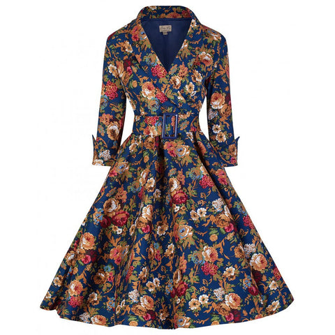 Vivi Floral Dress by Lindy Bop