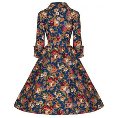 Vivi Floral Dress by Lindy Bop