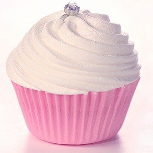 Wedding Cupcake Bath Bomb by Miss Patisserie