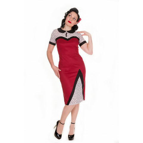 Wilma Wiggle Dress by Lindy Bop
